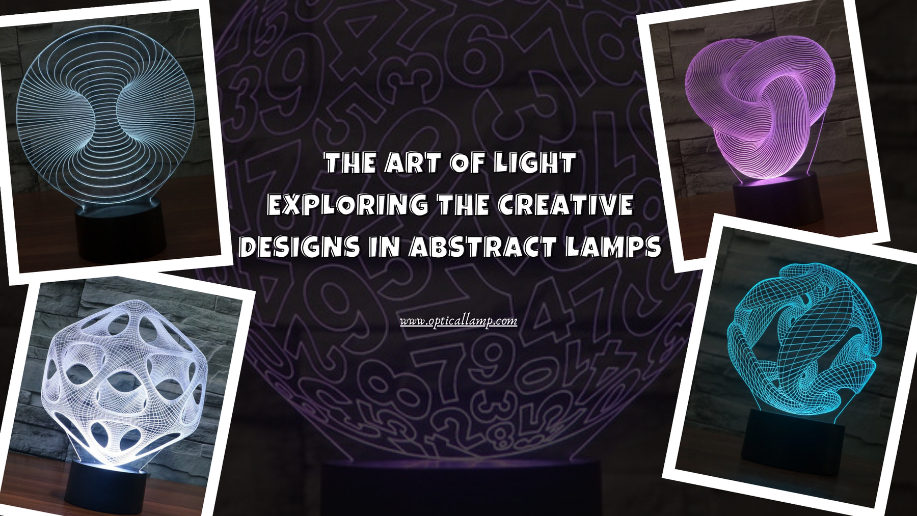 The Art of Light: Exploring the Creative Designs in Abstract Lamps