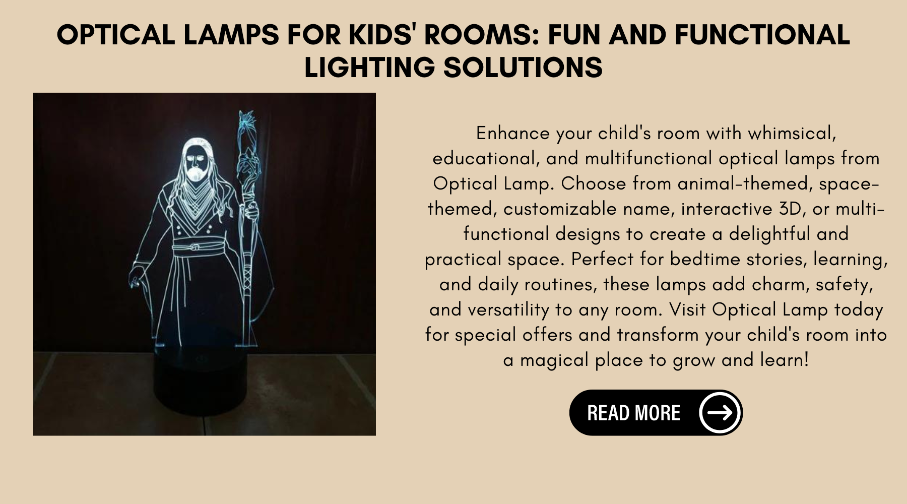 Optical Lamps For Kids' Rooms: Fun And Functional Lighting Solutions