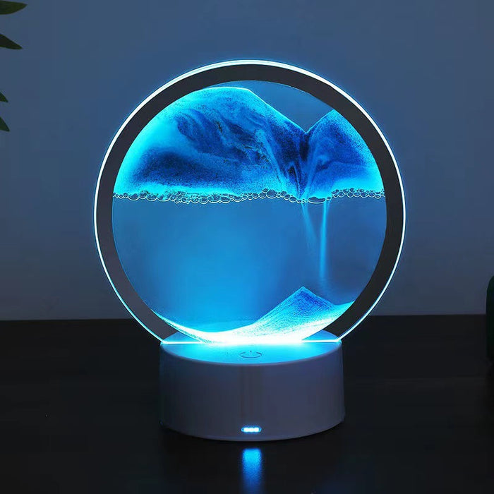 Creative 3D Quicksand Table Lamp