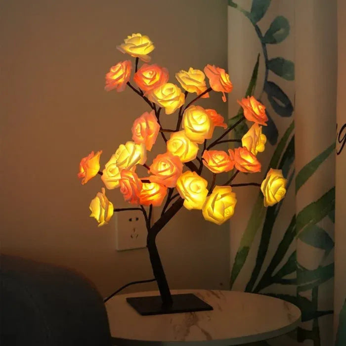 Forever Rose Tree Lamp