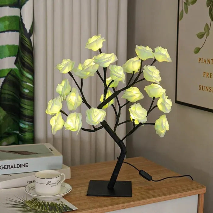 Forever Rose Tree Lamp