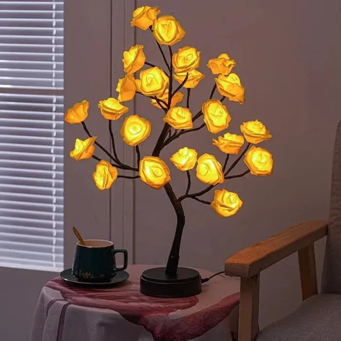 Forever Rose Tree Lamp