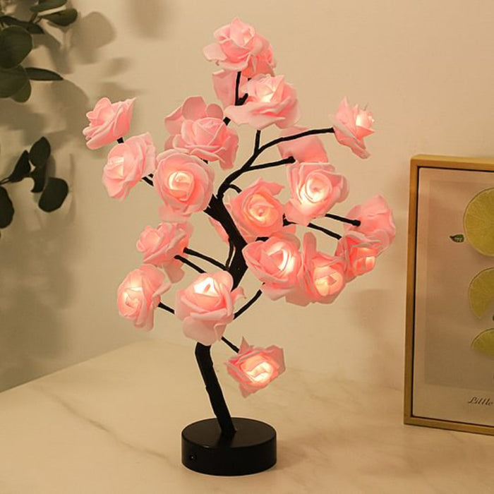 Forever Rose Tree Lamp