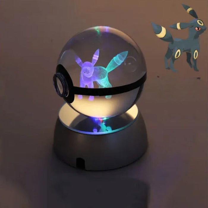 Pokémon Characters Crystal Ball Nightlight