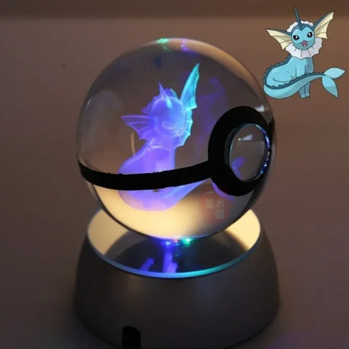 Pokémon Characters Crystal Ball Nightlight