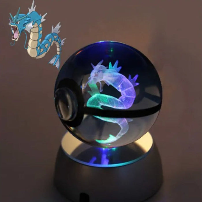 Pokémon Characters Crystal Ball Nightlight