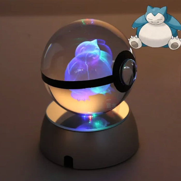 Pokémon Characters Crystal Ball Nightlight