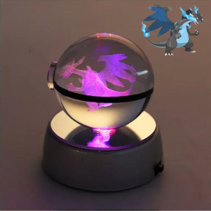 Pokémon Characters Crystal Ball Nightlight