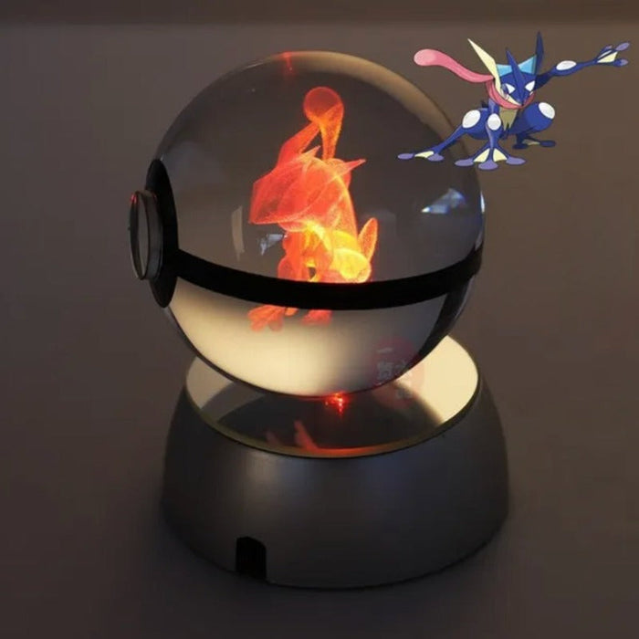 Pokémon Characters Crystal Ball Nightlight