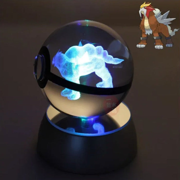 Pokémon Characters Crystal Ball Nightlight