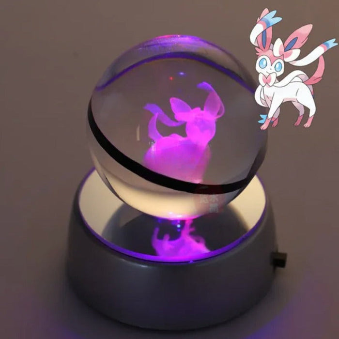 Pokémon Characters Crystal Ball Nightlight