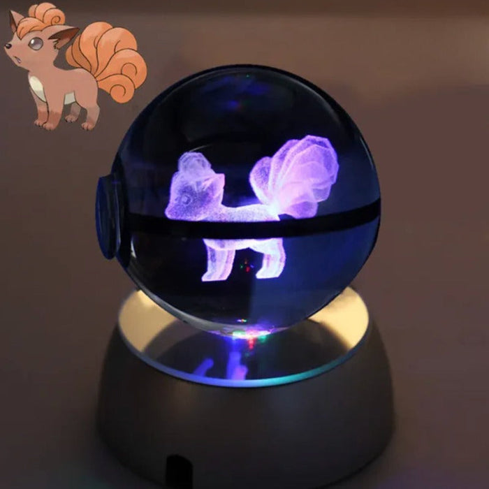 Pokémon Characters Crystal Ball Nightlight