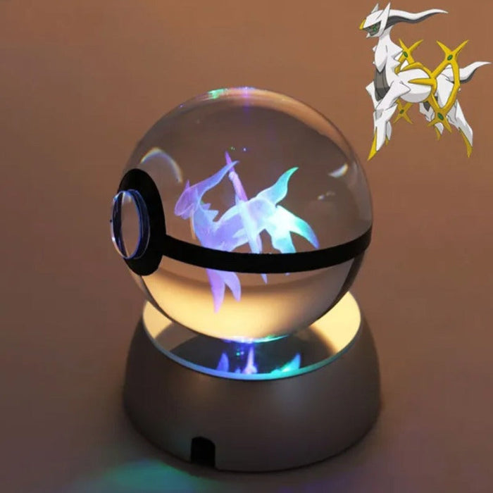 Pokémon Characters Crystal Ball Nightlight