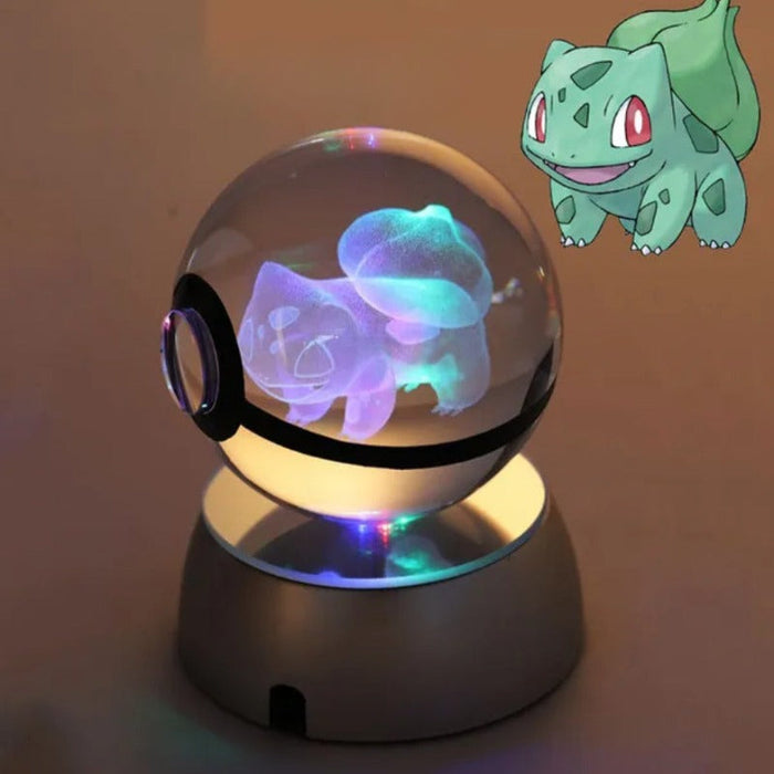 Pokémon Characters Crystal Ball Nightlight