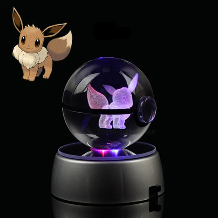 Pokémon Characters Crystal Ball Nightlight