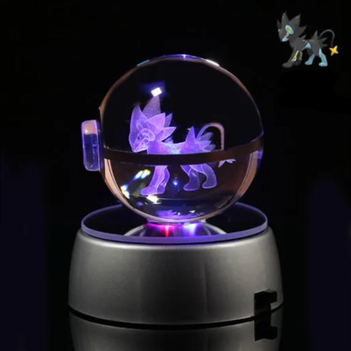 Pokémon Characters Crystal Ball Nightlight