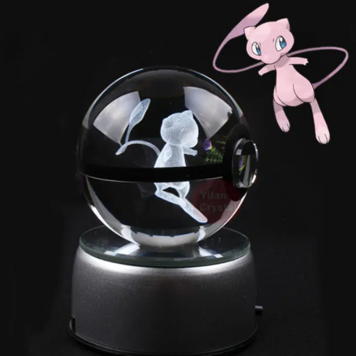 Pokémon Characters Crystal Ball Nightlight