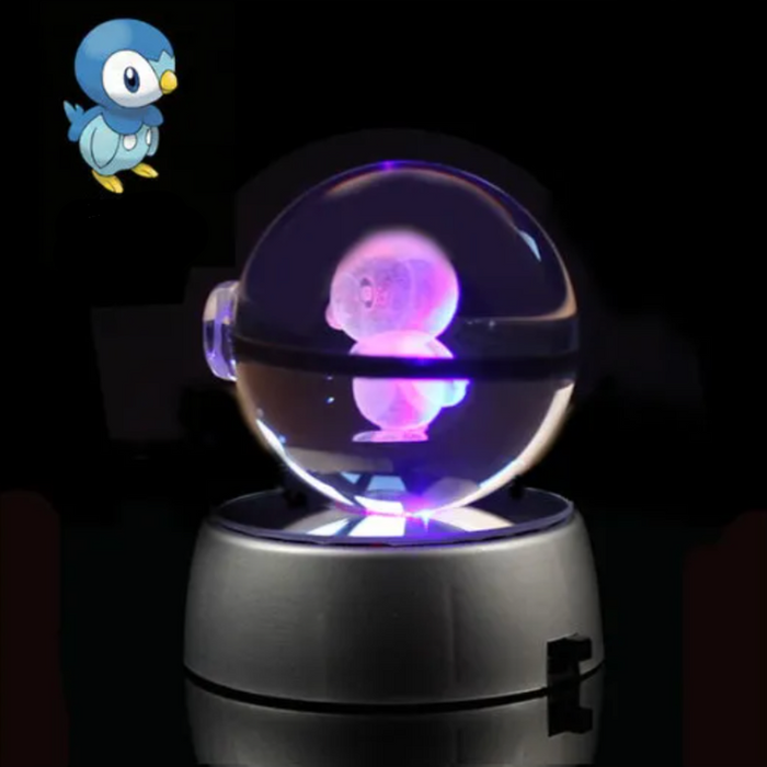 Pokémon Characters Crystal Ball Nightlight