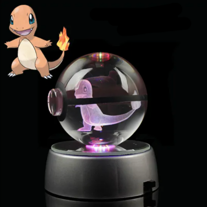 Pokémon Characters Crystal Ball Nightlight