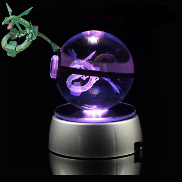 Pokémon Characters Crystal Ball Nightlight