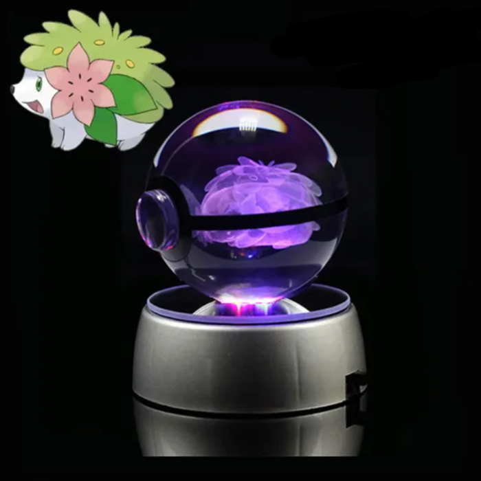 Pokémon Characters Crystal Ball Nightlight