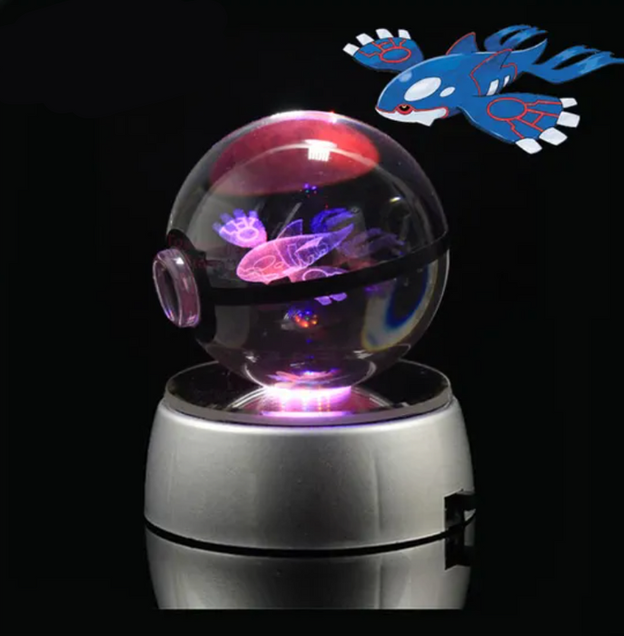 Pokémon Characters Crystal Ball Nightlight