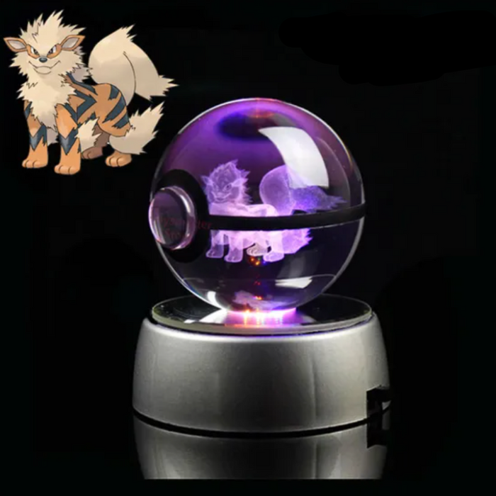 Pokémon Characters Crystal Ball Nightlight