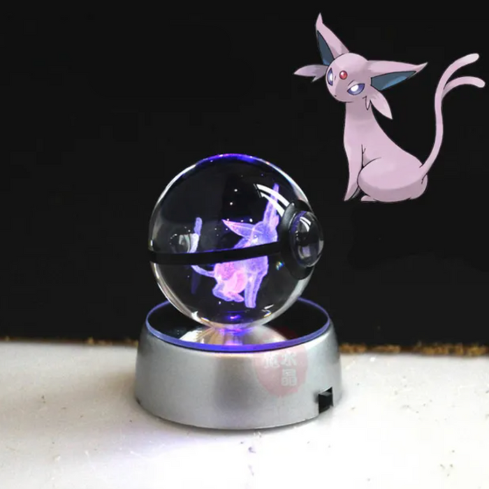 Pokémon Characters Crystal Ball Nightlight