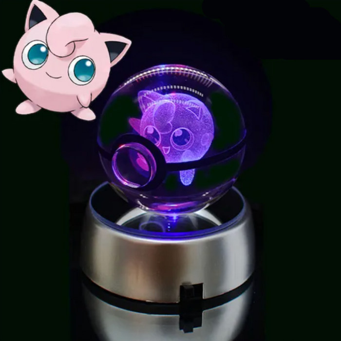 Pokémon Characters Crystal Ball Nightlight