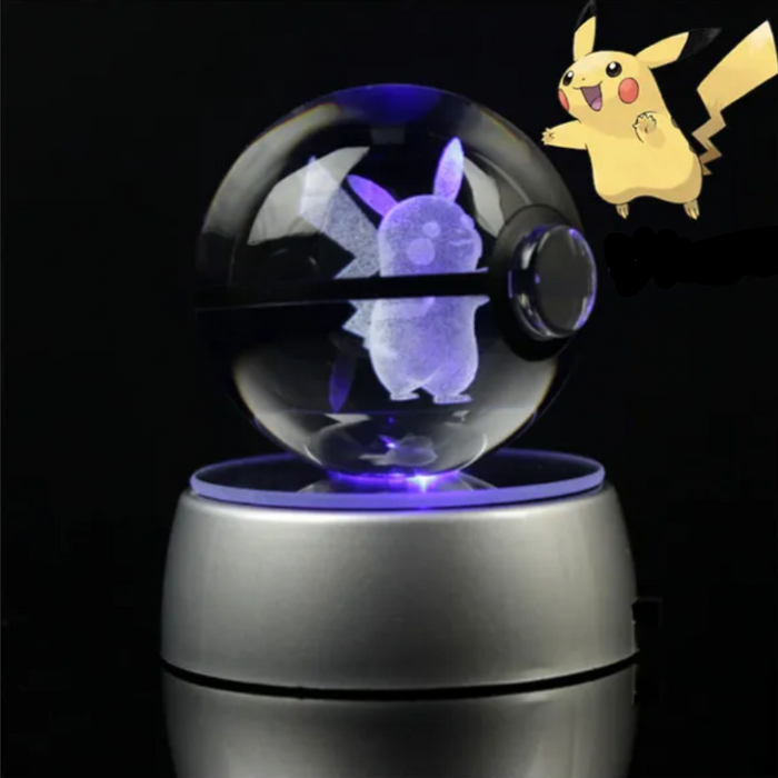 Pokémon Characters Crystal Ball Nightlight