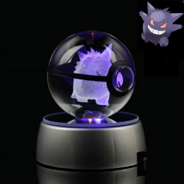 Pokémon Characters Crystal Ball Nightlight