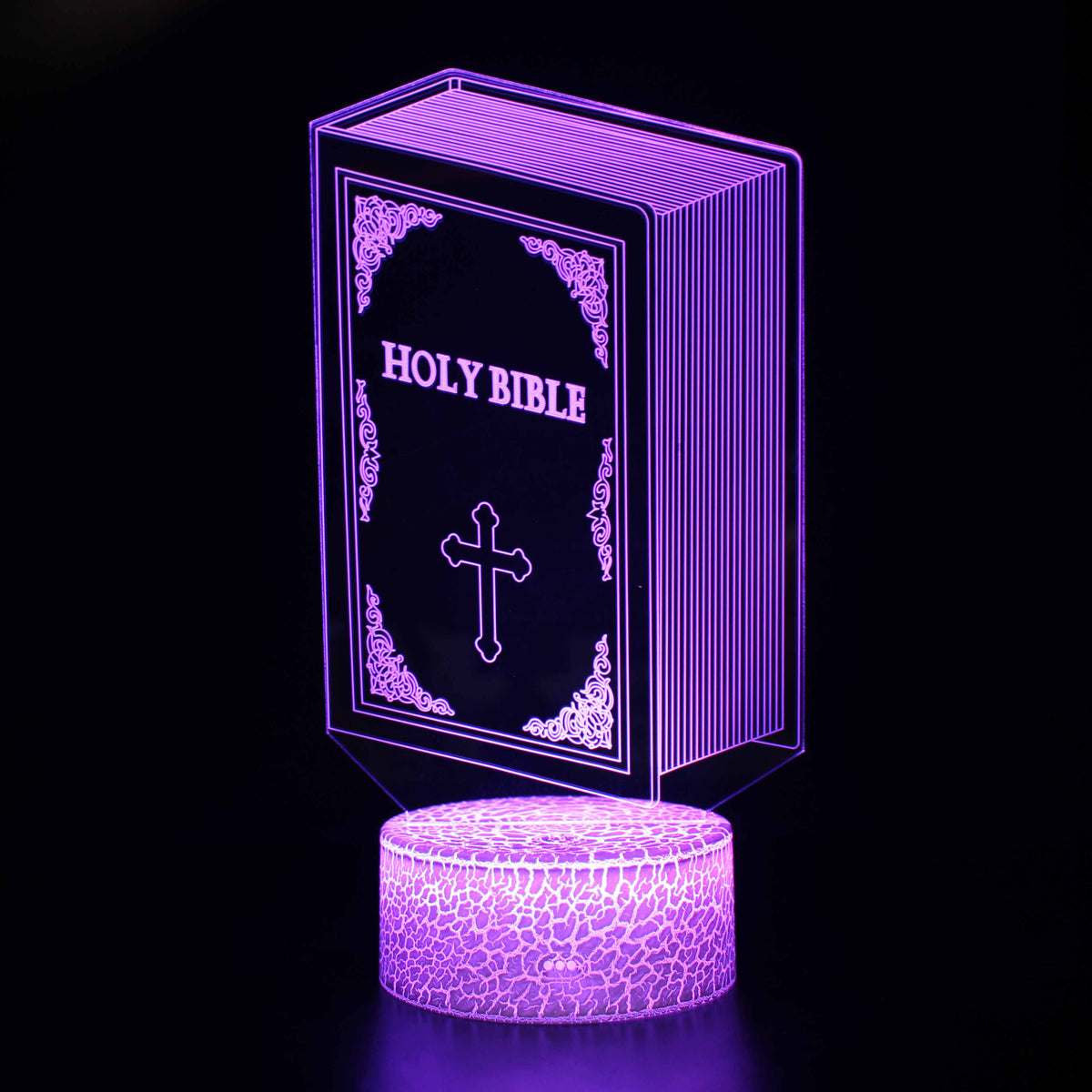 Holy Bible 3D Optical Illusion Lamp — 3D Optical Lamp