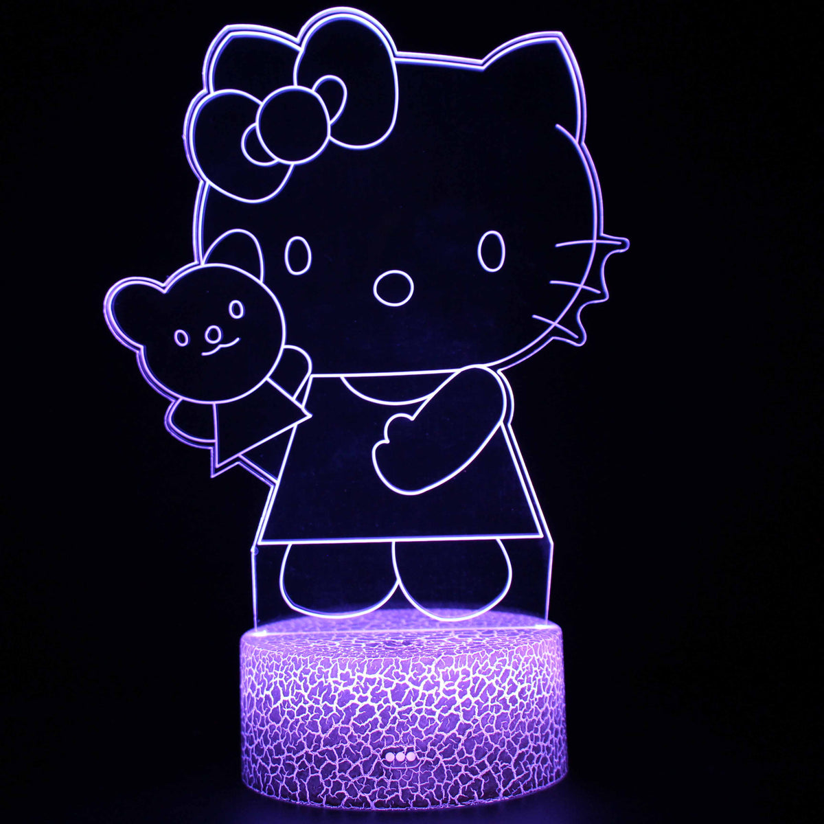 Hello Kitty 3D Optical Illusion Lamp — 3D Optical Lamp