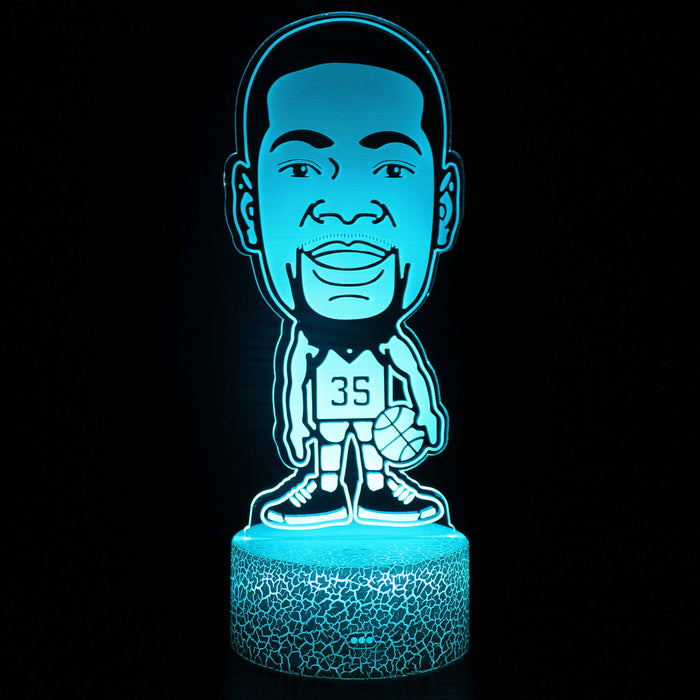 Kevin Durant 3D Optical Illusion Lamp