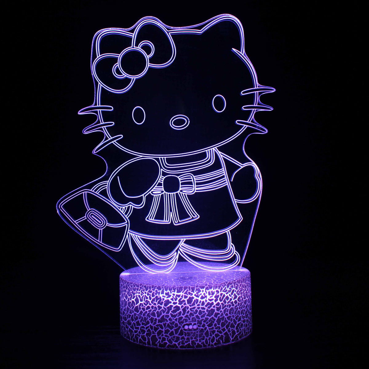 Hello Kitty 3D Optical Illusion Lamp — 3D Optical Lamp