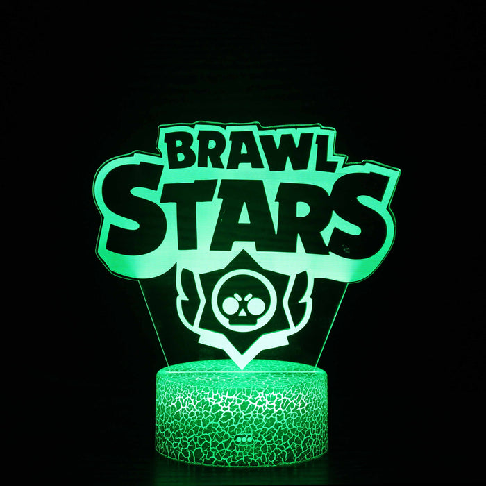 Brawl Stars 3D Optical Illusion Lamp